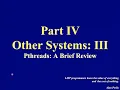 Concurrent Computing IV Pthreads