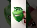How I draw The Grinch Christmas Drawing