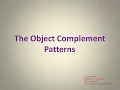 English Grammar Lecture 13 The Object Complement Patterns