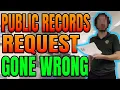 Public Records Gone Wrong - City Caught Red Handed