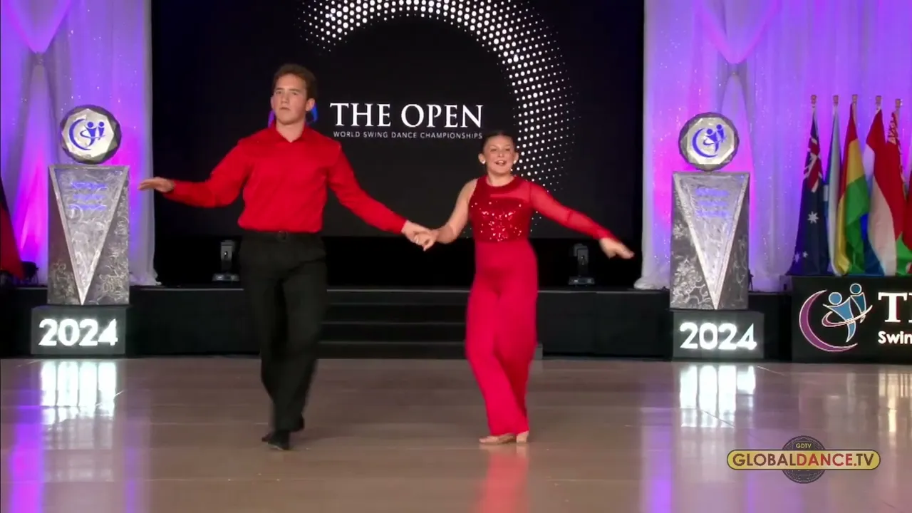 Parker Caldwell and Saddie Honeycutt - Young Adult Finalist - The Open 2024