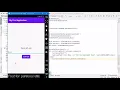 TextView EditText Button configuration Android Studio