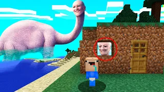 BEBÉ NOOB vs MONSTRUO TALASOFOBIA 😱 en MINECRAFT TROLL + ROLEPLAY