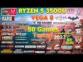 I Tested Ryzen 5 3500U Vega 8 for 30 Days and it HANDLED 50 Games