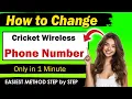 How to Change Your Phone Number on Cricket Wireless Step-by-Step Guide 2025