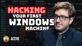 Hacking Your First Windows Box HTB Active Walkthrough OSCPv3
