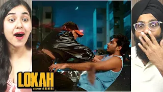 lokah chapter 1 chandra intro scene reaction kalyani nasleen parbrahm singh