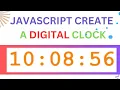 Building a Digital Clock with HTML CSS and JavaScript title bar