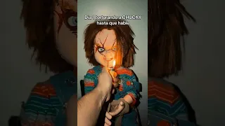TORTURANDO A CHUCKY HASTA QUE HABLE... ¿REALMENTE HABLÓ? #toystory #Tiktok #Terror #woody #horror