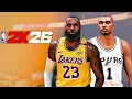 Download Lagu LEBRON VS WEMBY! LAKERS VS SPURS | NBA 2K26 REALISTIC GAMEPLAY
