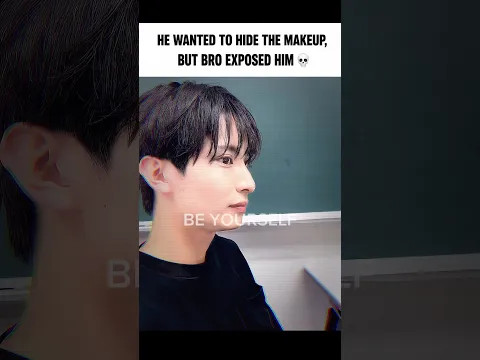 Bro’s reaction makes this 10x better 😭 #shorts #trending #views #fypシ゚ #viral #cute#makeup #yt #fyp
