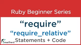Ruby Tutorial - Require and Require Relative codes in Ruby