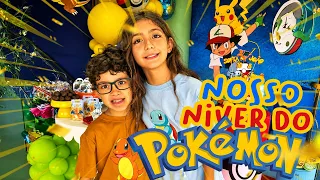 POKÉMON - FESTA DE ANIVERSÁRIO SOFIA E JOÃO