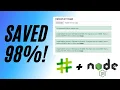 Custom Built Image Resizing Tool Saved 98 Sharp and Node js