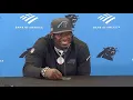 Xavier Legette asked about his accent during Panthers press conference