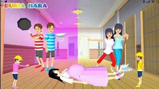 Download Yuta Mio Kembar | Kak Sakura Jahat Hamil Melahirkan 😱 Mau Meletus | Part 1 | Sakura School Simulator MP3