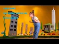 A GIANT gymnast-girl Is she finally going to get defeated by the tiny residents of a tiny city