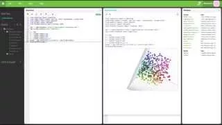 Python plotting with Lightning-viz server - 3d scatter visualization