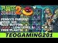 PvZ 2 | Penny's Pursuit | Week 305 Bzzz Button | Level 1-5 \u0026 Zomboss | 🌶🌶🌶 (LOW LEVEL)