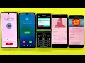 Incoming Call Samsung S7 Vs Redmi Mi7 Vs MEIZU Pro7 Vs Samsung Flip7 | Outgoing Call Google Pixel 6