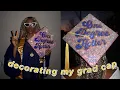 RHINESTONE MY GRAD CAP WITH ME DIY GRAD CAP