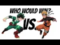 NARUTO vs DEKU Who Would Win in an Epic Fight