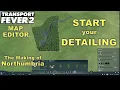 Tutorial - Find Your Starting Point Transport Fever 2 Map Editor Making Northumbria Ep 2
