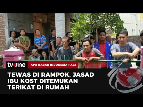 Ibu Kost Tewas Dirampok Gegerkan Warga