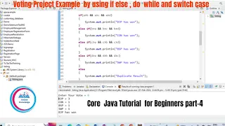 Core Java Tutorial for Beginners part-4 How to use Loop Iteration
