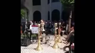 مجموعة أفنان Groupe Afnan في أغنية بعيد عنك مع الفنانة فاطمة الزهراء القرطبي 