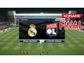 Real Madrid - Olympique Lyonnais | Konami Cup Final | Pro Evolution Soccer 2015 | 1080p 60fps