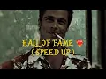 HALL OF FAME ( SPEED UP ) BY JERRY.