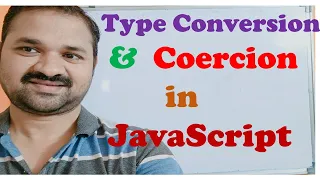 Type Conversion and Coercion in JavaScript Type Casting JavaScript Tutorial for Beginners