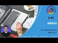 Array di dalam PHP Array Numeric Array Assosiatif Array Multi Dimensi Kuliah Pemrograman Web