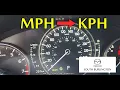 How to Change from MPH to KPH in Your New Mazda