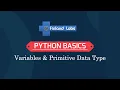 1 Python Basics - Variables Primitive Data Type