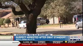Suspect arrested after SWAT standoff