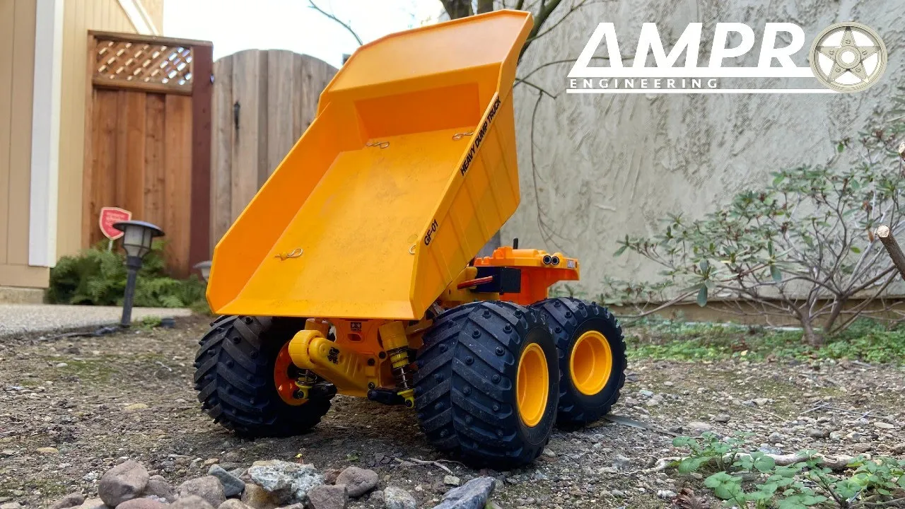 Tamiya Heavy Dump Working Dump Bed (58622) - FULL & HALF DUMP VERSION