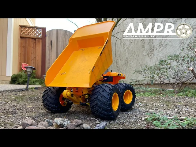 Tamiya Heavy Dump Working Dump Bed (58622) - FULL & HALF DUMP VERSION video thumbnail