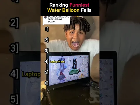Ranking Top 5 Funniest Water Ballon Fails