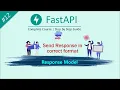 FastAPI Response Model Tutorial Return Clean and Validated API Data