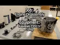 Disassembly of Kawasaki FX921V 31 hp - Engine Disassembly Tutorial