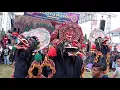 Detik detik Geger Barongan di jarak penonton Jaranan Srijoyo Putro Original di Gayam Kediri 