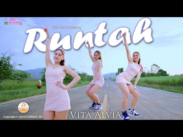 Download MP3 Dj Runtah - Vita Alvia (Biwir beureum, beureum jawer hayam panon coklat kopi susu) (Official M/V)