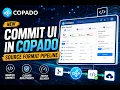 New Commit UI in COPADO Source Format Pipeline