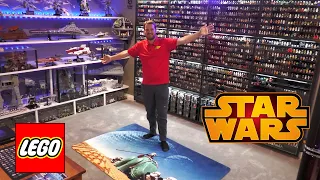 Hidden Room with Every LEGO Star Wars Minifigure Ever Made! Blue Milk Figs Collection