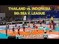 Download Lagu Thailand vs. Indonesia, 5th SEA V. league, Mens Volleyball, Leg 1, July 9, 2025