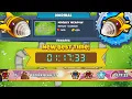 Dreadbloon Normal Ranked Minimum Monkey Knowledge Top 3 Monkey Meadow BTD6