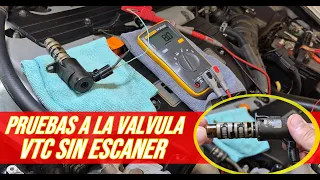 Cómo Probar la Válvula VTC SIN Escáner (Resistencia, Corriente y Fallas Comunes)