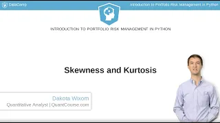 Python Tutorial Skewness and Kurtosis
